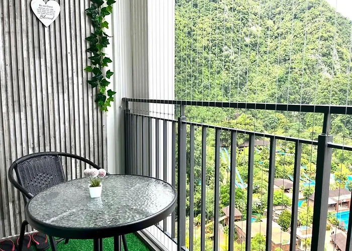 Hotspring 2Room Oasis Suit @ Sunway Onsen With Theme Park View
